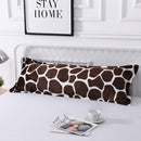Winter Warm Flannel Double Pillow Case Thick Coral Fleece Pillowcase Adult Long Pillowcase 48x150cm/48x120cm/48x180cm