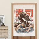 Japanese Style decorative door curtain fabric cloth home screens partition bathroom sushi kitchen restaurant curtains