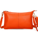 RanHuang Damen Echtes Leder Day Clutches Candy Farbe Umhängetaschen Damenmode Umhängetaschen Kleine Clutch Bags