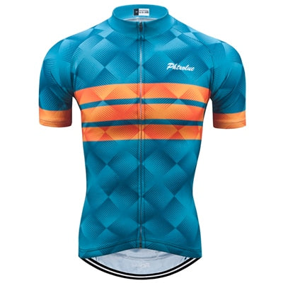 Phtxolue Summer Cycling Jersey Men Bicycle Shirt Wear Maillot Ciclismo Pro Team Mountain MTB Bike Clothes Cycling Clothing