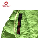 AEGISMAX Outdoor Camping  Ultralight 95% Goose Down Mummy  Sleeping Bag Three-Season Down Sleeping Bag
