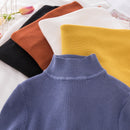New Turtleneck Knitted Sweater Female Casual Pullover Women Autumn Winter Tops Korean Sweaters Fashion 2020 Women Sweater Jumper