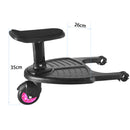 Baby Car Seat Accessories Stroller Pedal Adapter Auxiliary Trailer Twins Scooter Hitchhiker Kid Standing Seat Stroller Accessory