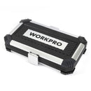 WORKPRO 35PC Tool Set Home Instruments Set of Tools for Car Repair Tools 1/4" Dr. Socket Set Ratchet Wrench