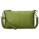 RanHuang Damen Echtes Leder Day Clutches Candy Farbe Umhängetaschen Damenmode Umhängetaschen Kleine Clutch Bags