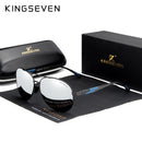 KINGSEVEN Marken Design Aluminium Herren Sonnenbrillen Polarisierte High Definition Gläser Autofahren Spiegel Sonnenbrillen Damen Gafas De Sol