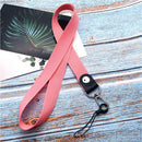 Correas para teléfono móvil, Clip de Metal, cuerda para colgar en el cuello, cordón para llaves para iPhone, cámara, soporte USB, tarjeta de identificación, soporte para placa de identificación