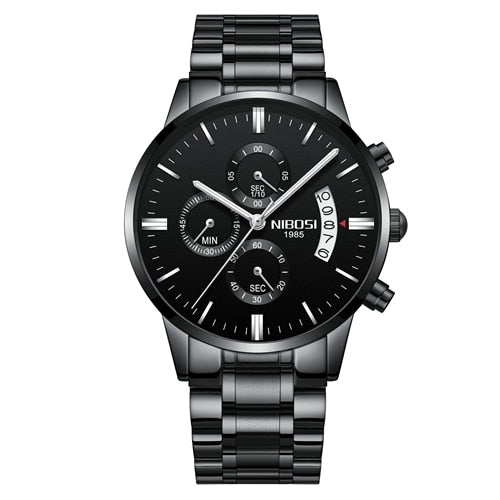 NIBOSI 2022 NewMen Uhr Top-Marke Modeuhren Relogio Masculino Military Quarz Armbanduhren Hot Clock Male Sports