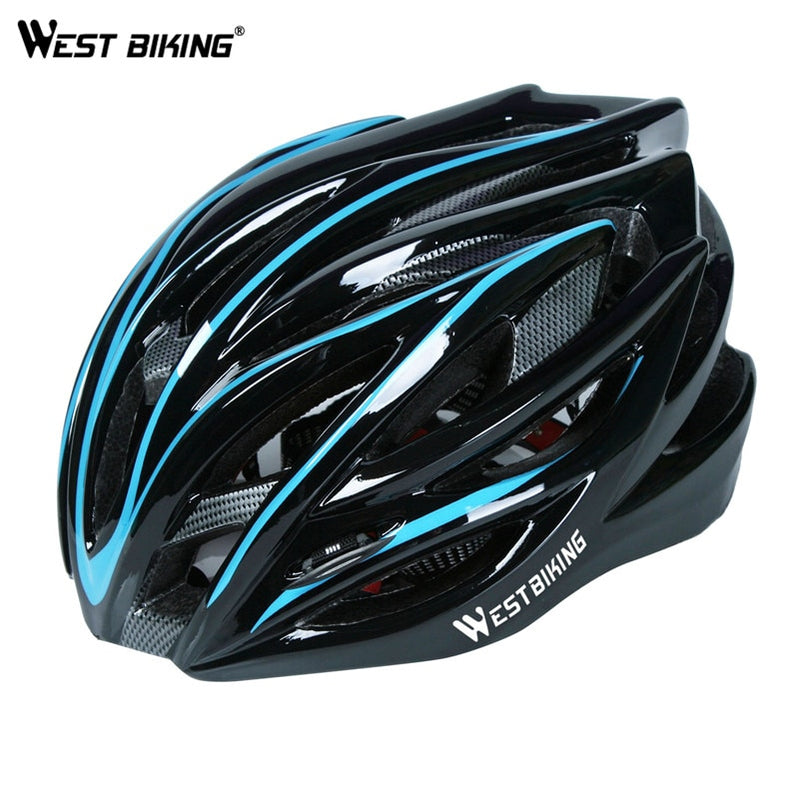 WEST BIKING Ultralight Integrally Molded Bicycle Helmet Mountain MTB Men Women Bike Helmet Bicycle Protection Cycling Equipment