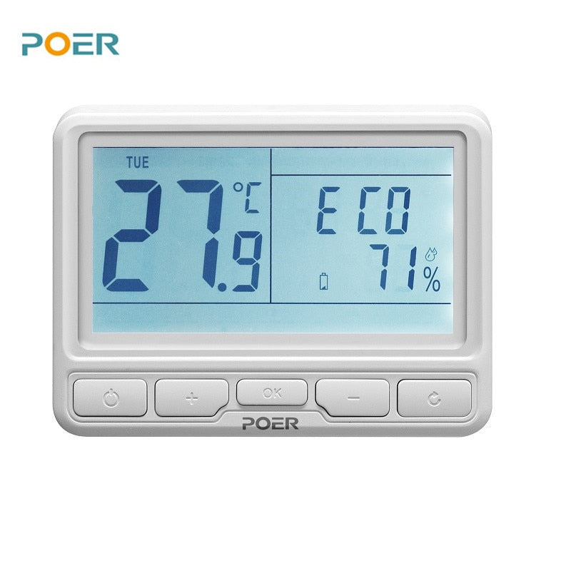 Termorregulador programable inalámbrico habitación digital wifi inteligente suelo termostato caldera controlador de temperatura funciona con Alexa