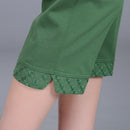 Pantalones Capris para mujer, pantalones de verano para mujer, pantalones recortados de cintura alta 2022, pantalones rectos hasta la pantorrilla de Color caramelo para mujer