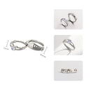 Thaya Natural Blue Light Moonstone Rings Lovers' Romantic Ring 100% s925 Silver Armour Bands For Women Vintage Elegant Jewelry