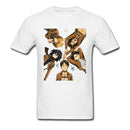 Captain T-shirt Men Survey Corps T Shirt Attack On Titan Tshirt Brand New Japan Anime Print Tops Cotton Wholesale Tees XXXL
