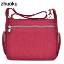 Women Top-handle Shoulder Bag Designer Handbag Famous Brand Nylon Female Casual Shopping Tote Hobos Crossbody Bag Messenger Bags