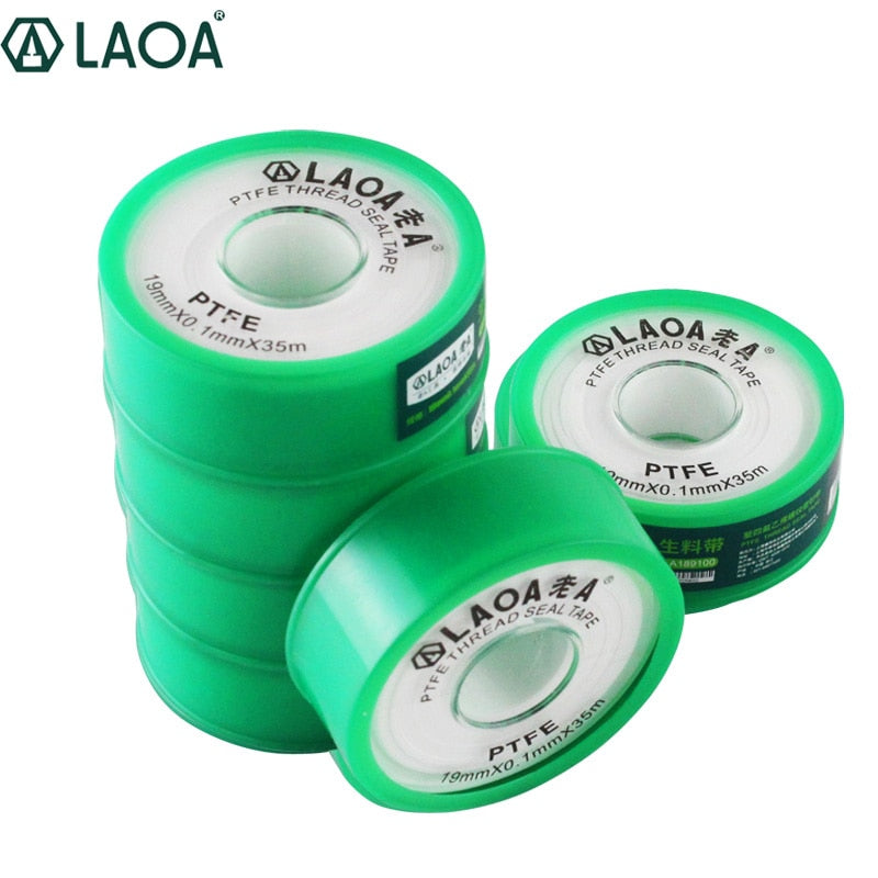 LAOA 5/10pcs Raw material tape with Seal Thickened Waterproof Insulating tape 35m Long polyethylene Faucet hose Belt