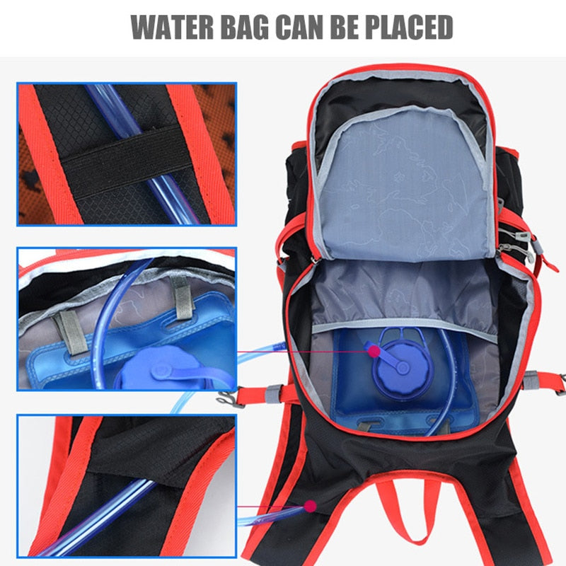 25L Sport Reflective Backpack Cycling Bag Camping Backpacks For Bicycle Women Men Bike Outdoor Running Hiking Ridding  XA975WD