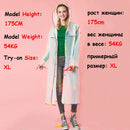 Adult Men Women Long Thick Rainwear Universal Rain Coat Waterproof Poncho Hiking Tour Raincoat Hooded Free Shipping