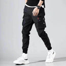 Nuevos pantalones Cargo de algodón con múltiples bolsillos estilo Harajuku para hombre, ropa informal estilo hip hop de otoño, pantalones elásticos informales de camuflaje