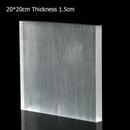 Square Solid Acrylic Display Stand Cabinet Shop Retail Jewellery Watch Art Counter Display Riser Block Clear Black Frosted White