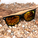 BOBO BIRD Quadratische Vintage-Sonnenbrille für Herren Damen Holz Sonnenbrille 2022 Retro Polarisierte Brille lunette de soleil femme