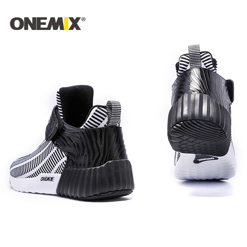 ONEMIX New Winter Running Shoes Warm Height Increasing Shoes Winter Men &amp; Woman Sports Shoes Outdoor Unisex Athletic Sport Shoes