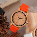 BOBO BIRD Women Watches Ladies' Luxury Bamboo Wood Timepieces Silicone Straps relojes mujer marca de lujo Great Gifts for Girls