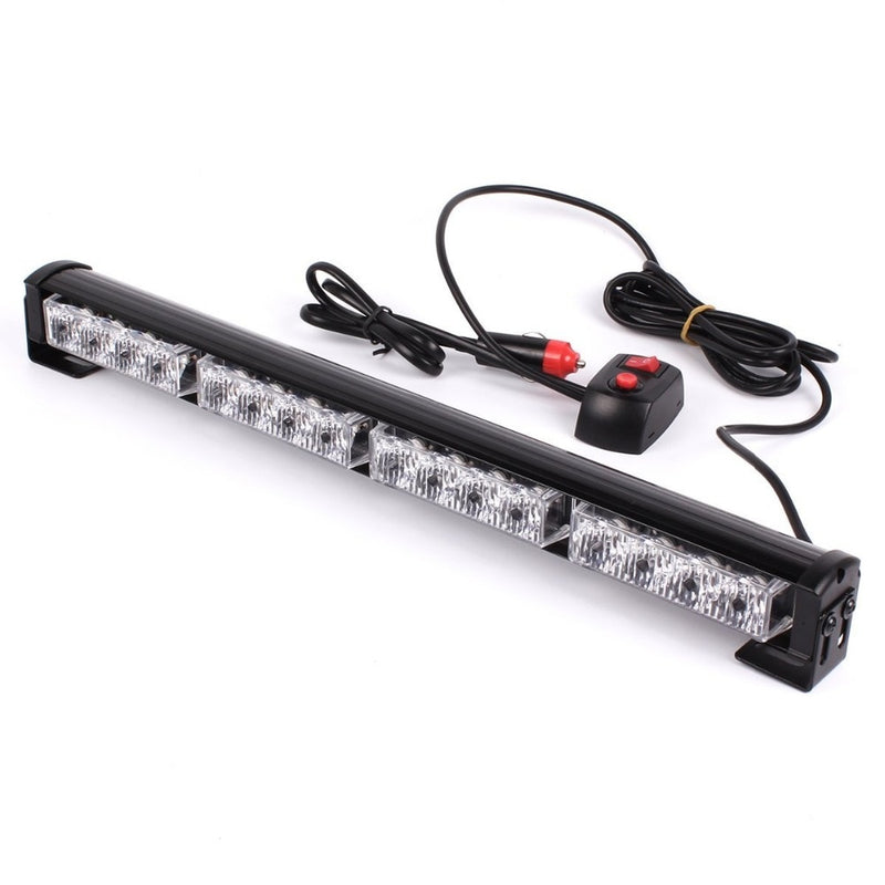 16 LED High Power 12V Car Truck LED Strobe Light Fireman Police Flashing Emergency Warning lights Red Blue Yellow White Green