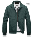 Autumn winter Men Jacket Windbreaker Male Overcoat Casual Solid color Jacket Slim Fit Men Windproof Jacket Coat size 6XL 7XL 8XL