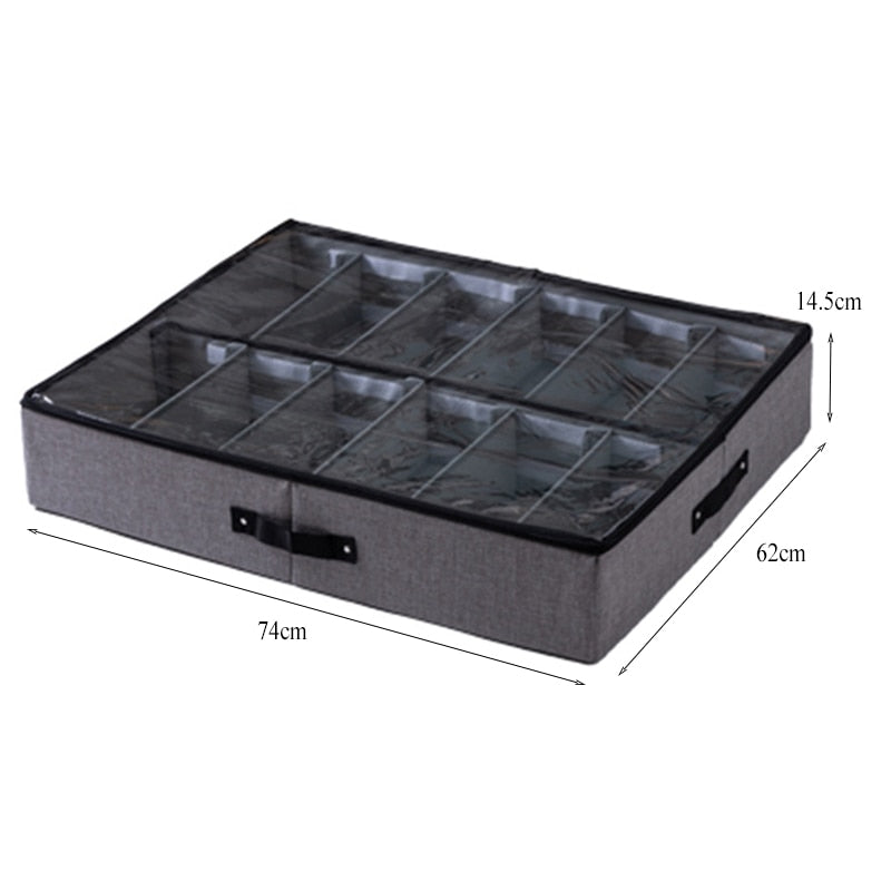 Caja de zapatos transparente luluhut, organizador de cajones para almacenamiento de zapatos, caja plegable para zapatos, cajas de almacenamiento de zapatos para el hogar, almacenamiento debajo de la cama