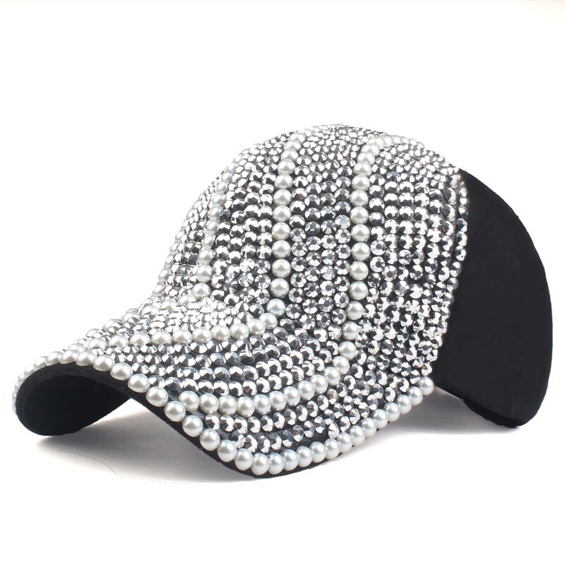 [YARBUU]new brand Baseball caps for women rhinestone hat Lady Girl cap black colour snapback cap Casquette hats Adjustable Caps