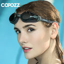 COPOZZ Myopia Swimming Goggles Men Women Adult 0 -1.5 to -8 Double Anti fog UV Protecion Swimming Glasses Pro Diopter Zwembril
