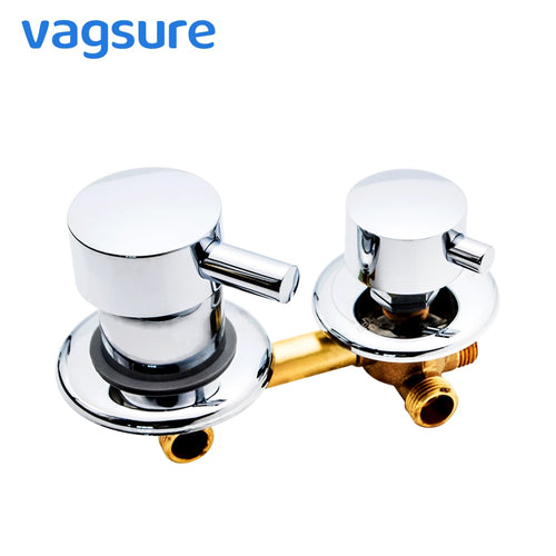 2/3/4/5 Wege Wasserauslass Schraubgewinde Achsabstand 10 cm 12,5 cm Mischventil Messing Badezimmer Dusche Mischbatterie Wasserhahn Kabine