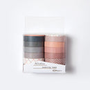 10 Pcs/lot Vintage Grid Stripe Washi Tape Adhesive Tape Diy Scrapbooking Sticker Label Craft Masking Tape Japanese Stationery