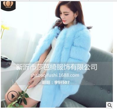 Fashion Luxury Faux Fox Fur Coat Women Plus Size S-4XL Winter Coat Thick Warm Fake Furry Fur Jacket Coats chaqueta mujer