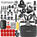Vamson for Gopro 10 9 Accessories set for go pro hero 9 8 7 6 5 kit mount for Insta for DJI Osmo Action for yi 4k for eken VS84