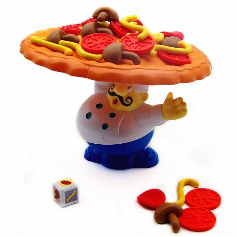 Fly AC Toy - Pizza Balance Game Funny Family Party Game for Ages 3 and Up