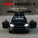 1:32 Tesla MODEL X aleación modelo de coche Diecast y vehículos de juguete coches de juguete envío gratis chico juguetes para niños regalos de navidad niño juguete