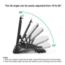 Parblo PR100 Drawing Tablet Stand Holder Adjustable Desktop Stand for 10 to 16 Inches Laptop Ipad Monitor Stand Riser