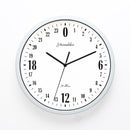 2021 Newest 24 Hour Dial Design 12 Inches Clock Metal Frame Modern Fashion Decorative Round Wall Clock Home Decoration Bar Study