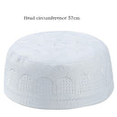 2020 muslimische Hüte Baumwolle Stickerei Arabische Männer Gebetsmütze Musliman Turban Mann Hijab Mütze Saudi-Arabischer Islam Jüdische Indien Mützen