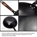 Iron Non-Coating Pot  cast iron pan General use for Gas and Induction Cooker Chinese Wok Cookware Pan Kitchen Tools