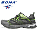 BONA New Arrival Classics Style Men Running Shoes Cow Split Mesh Men Sport Shoes Lace Up Outdoor Jogging Shoes Free Shipping