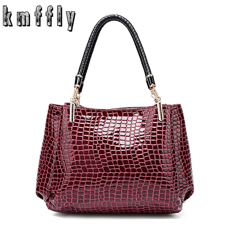 Fashion Alligator Casual Tote Shoulder bags Top-handle Bags Crocodile Pattern Luxury Designer Large Capacity Shopping Tote Bags