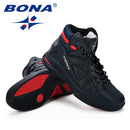 BONA Baskets Homme, zapatos de baloncesto para hombre, zapatos de hombre con división de vaca, zapatos deportivos altos planos para exteriores, Zapatillas para hombre, Zapatillas cómodas