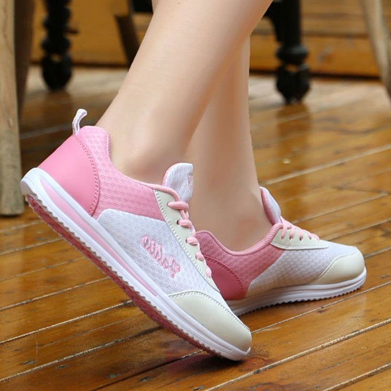 Gym Shoes Woman Spring Summer Sneakers For Basket Femme Breathable Women Casual Shoes Trainers Zapatillas Mujer