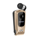 Fineblue F920 Mini-Wireless-Bluetooth-Kopfhörer, Teleskoptyp, Business-Kopfhörer, Vibrationsalarm, Verschleiß-Stereo-Sportkopfhörer
