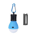 3 LEDs Tent Hanging Lamp 3 Modes LED Bulb Carabiner Bulb Light Portable Lantern Outdoor SOS Camping Lamp Emergency Lighting AAA