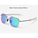 Fashion Black American Army MILITARY Polarized Pilot Sonnenbrille Herrenmarke American Optical Polarized Sonnenbrille Oculos De Sol