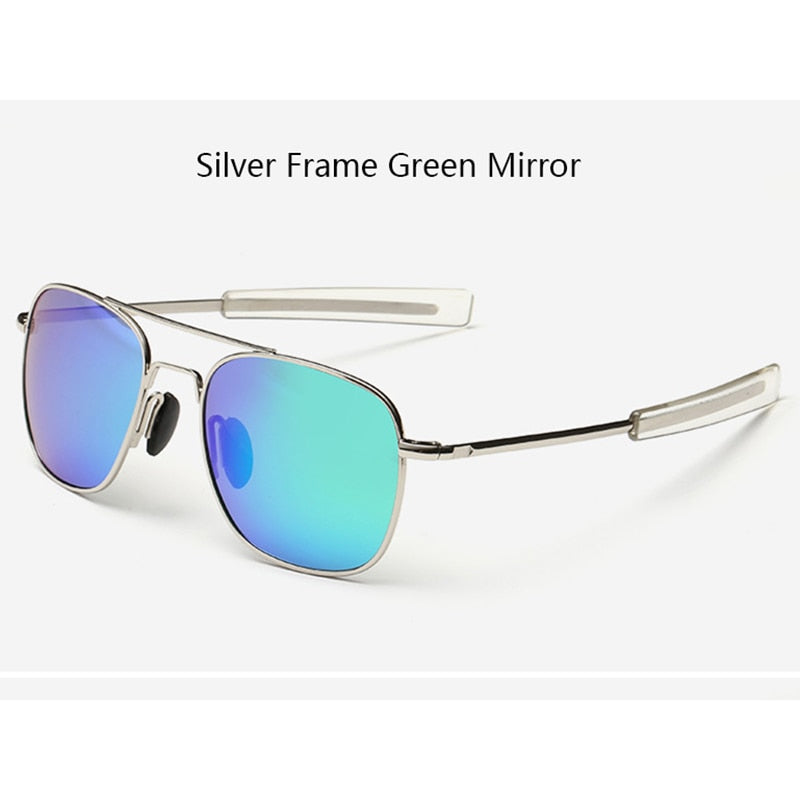 Fashion Black American Army MILITARY Polarized Pilot Sonnenbrille Herrenmarke American Optical Polarized Sonnenbrille Oculos De Sol