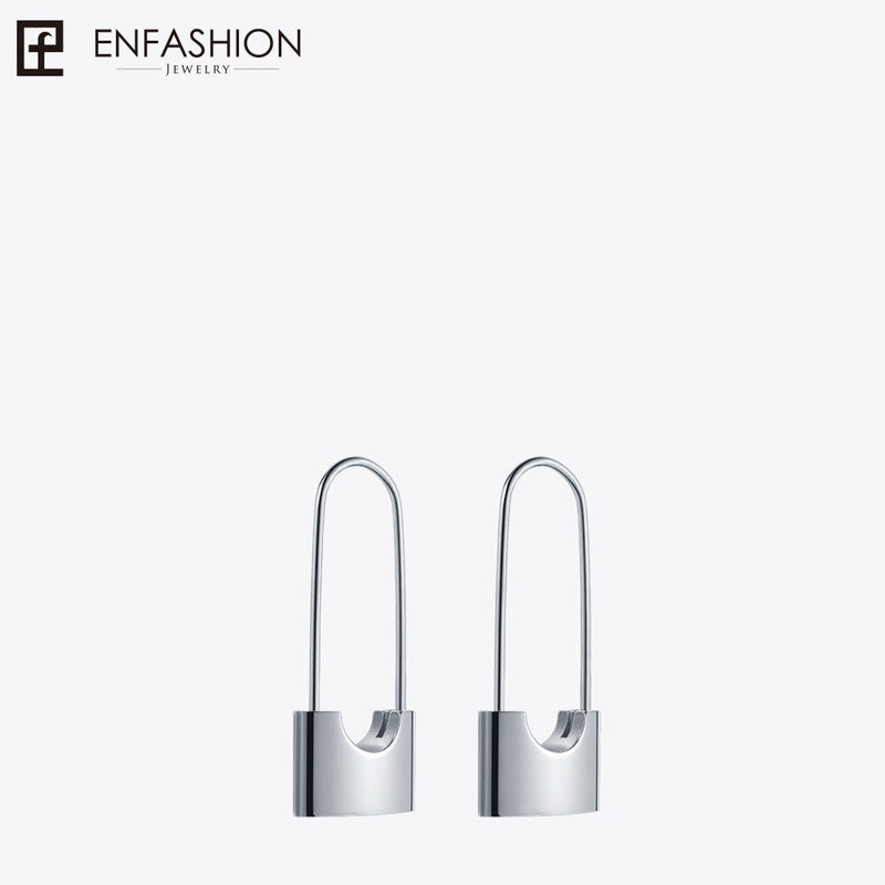 ENFASHION Wholesale Lock Drop Earrings For Women Gold Color Stainless Steel Dangle Earings Fashion Jewelry Gifts Brinco E5282